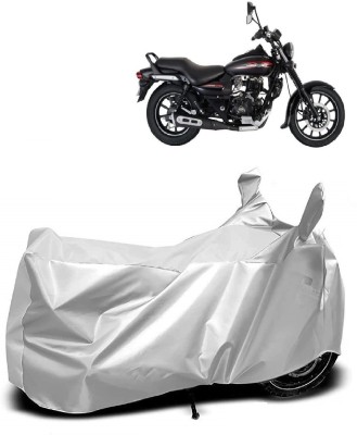 AutoKick Two Wheeler Cover for Bajaj(Avenger 220 Street, Silver)