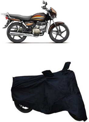 JYENTERPRISES Two Wheeler Cover for Hero(Splendor Plus, Black)