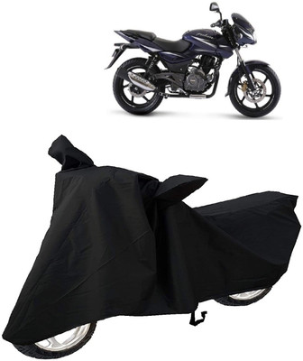 Autoprime Two Wheeler Cover for Bajaj(Pulsar 180 DTS-i, Black)
