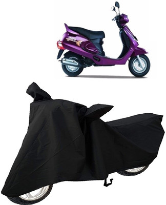 AutoKick Two Wheeler Cover for Mahindra(Duro DZ, Black)