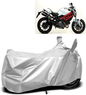 AutoKick Two Wheeler Cover for Ducati(Monster 796 S2R, Silver)