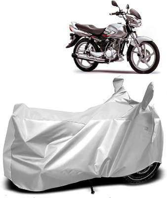 AutoKick Two Wheeler Cover for Suzuki(Zeus, Silver)