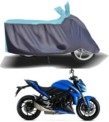 Ascension Two Wheeler Cover for Suzuki(GSX S1000, Grey, Blue)