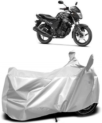 AutoKick Two Wheeler Cover for Yamaha(SZ R, Silver)