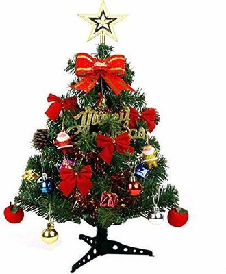 Festive Blessings Generic 60.96 cm (2.0 ft) Artificial Christmas Tree(Green)