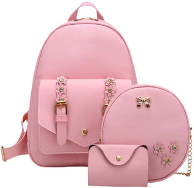 EpicAngle Small 10 L Laptop Backpack Small 5 L Backpack 10 L Laptop Backpack(Pink)