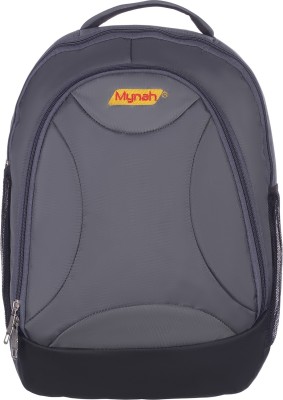 mynah Trendy Large 45 L Laptop Backpack Unisex 15.6 inch Casual/formal Waterproof Laptop/Travel/Office/School/College/Business Bag/Backpack Grey 45 L Trolley Laptop Backpack(Grey)