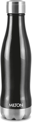 MILTON Duke 1000 (920ml) Thermosteel Water Bottle 24hrs. Hot & Cold 920 ml Bottle(Pack of 1, Black, Steel)