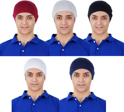 PRIDE APPAREL Skull Cap Cap(Pack of 5)