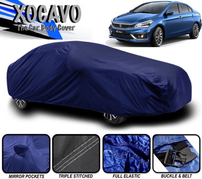 XOCAVO Car Cover For Maruti Suzuki Ciaz (With Mirror Pockets)(Multicolor)