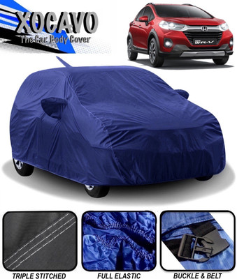 XOCAVO Car Cover For Honda WRV (With Mirror Pockets)(Blue)