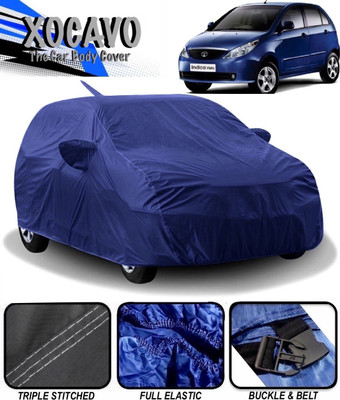 XOCAVO Car Cover For Tata Indica Vista (With Mirror Pockets)(Multicolor)
