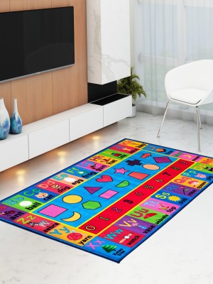 athom TRENDZ Multicolor Nylon Carpet(3 ft,  X 5 ft, Rectangle)
