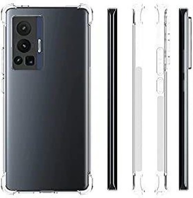 Hyper Back Cover for Vivo X70 Pro(Transparent, Shock Proof, Silicon, Pack of: 1)