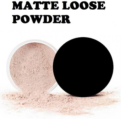 Aylily Matte Mineral Oil-control Long-lasting Face Concealer Fog Matte Setting Powder Compact(BANANA, 20 g)
