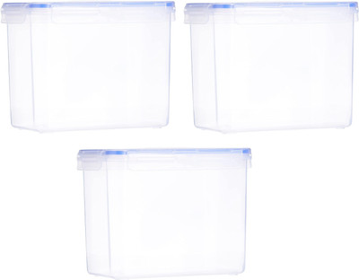 Randal Plastic Utility Container  - 3570 ml(Pack of 3, White)