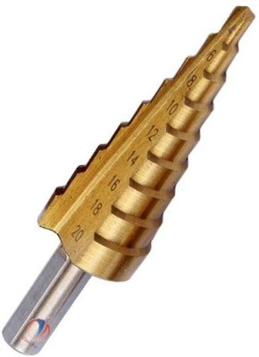 Mass Pro 1Pcs HSS 4-20mm High Speed Steel Drill Bits Metal Center Drilling Steel Step Drill Bit