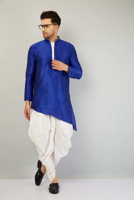 LEMONX Men Kurta Dhoti Pant Set