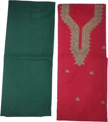 Sprha Wool Embroidered Salwar Suit Material