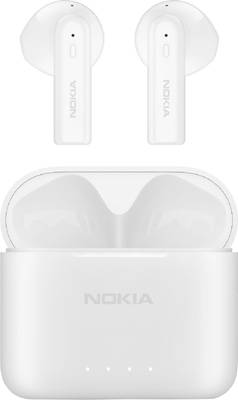 Nokia T3020 Bluetooth Headset  (Moon White, True Wireless)