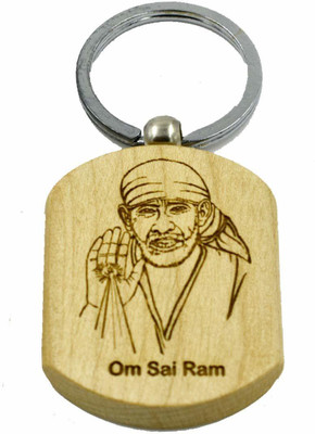 shri sai traders Wooden Key Chain 1 Key Chain