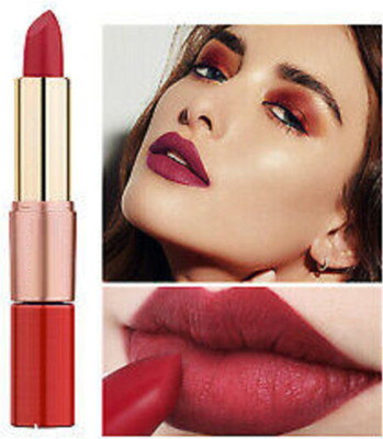 ADJD 2 In 1 Matte Lipstick & Long Lasting Velvet Liquid Matte Lipstick Double End Makeup Lipstick(RED, 10 ml)