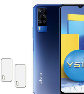 XAZE Back Camera Lens Glass Protector for VIVO Y51(Pack of: 2)
