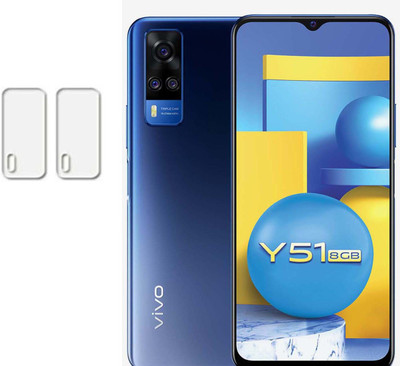 XAZE Back Camera Lens Glass Protector for VIVO Y51(Pack of: 2)