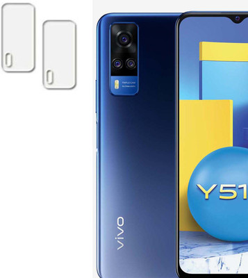XAZE Back Camera Lens Glass Protector for VIVO Y51(Pack of: 2)