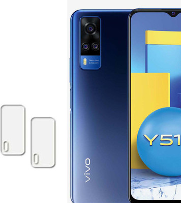 XAZE Back Camera Lens Glass Protector for VIVO Y51(Pack of: 2)