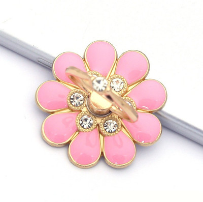 Renyke Universal Phone Ring 360 Degree Rotating Ring Grip Anti Drop Finger Holder for All Mobile Phones (Nine Leaf) Mobile Holder