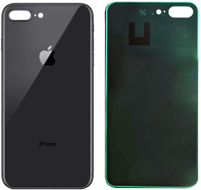 SPAREWARE APPLE 8 PLUS BLACK Back Panel(Black)