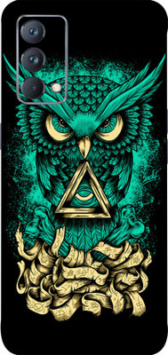 LAMHA Realme Gt (ME) Mobile Skin(Ultra Super Angry Owl With High Matte Finish.)