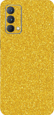 BUGGU Realme GT Master Edition, Realme gt me Mobile Skin(Ultra Super Golden Glitter Skin With High Matte Finish.)