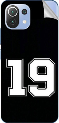 Snooky Xiaomi Mi 11 Lite 5G Mobile Skin(Black)