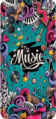 BugguSkin Realme Gt Master Edition Mobile Skin(Ultra Super Music Graffiti Skin With High Matte Finish.)