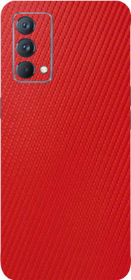 BugguSkin Realme Gt Master Edition Mobile Skin(Ultra Super Red Carbon Fiber Skin With High Matte Finish.)
