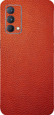 BUGGU Realme GT Master Edition, Realme gt me Mobile Skin(Ultra Super Red Leather Skin With High Matte Finish.)