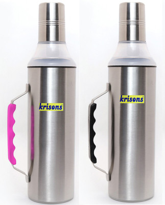 KRISONS 1000 ml Cooking Oil Dispenser Set(Pack of 2)