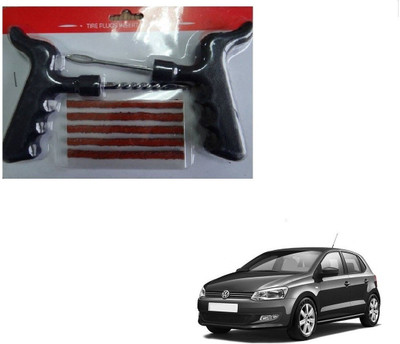 AuTO ADDiCT Car Tool Safety With 5 Strip Tubeless Tyre Puncture Repair Kit For Volkswagen Polo Tubeless Tyre Puncture Repair Kit