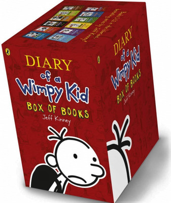 Diary Of A Wimpy Kid 12 Books(Paperback, Jeff Kinney)
