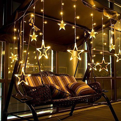 Everbuy 138 LEDs 2.49 m White Steady Star Rice Lights(Pack of 1)