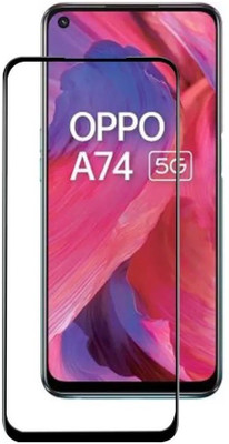 Gorilla Innovation Tempered Glass Guard for Oppo A74 5G(Pack of 1)