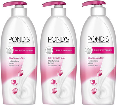 POND's Triple Vitamin Moisturising Body Lotion (3 X 275 ml)(825 ml)