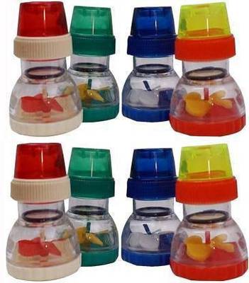 EVOL STYLE Water Softner Filter/Tap Shower Sprinkler head/Direct Ration Kitchen and Bathroom Tap Sprinkler Plastic Shower Head Pack of 8 Shower Head Shower Head