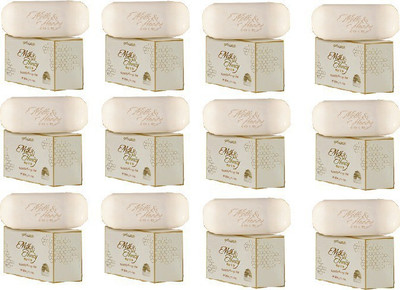 Oriflame Milk and Honey Bar Soap (Pack of 12)(12 x 100 g)