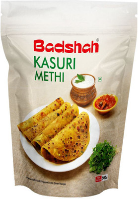 BADSHAH Kasuri Methi | Fenugreek Leaves | Dried Methi Leaves | For Healthy Delicious & Flavourful Cooking | Hygienically Packed(500 g)