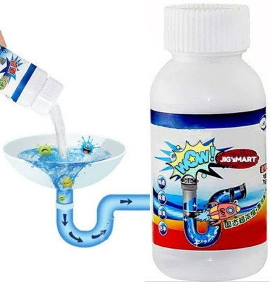 jpdsrn Pipe Dredging Agent for Quick Cleaning Kitchen Sink Blockage Remover Powder for Drainage Pipe Block Cleaner Drain & Sink Cleaner & Toilet & Bathroom Pipeline Blockage Cleaner Powder Toilet Cleaner(110 g)