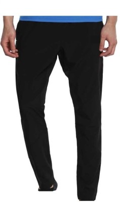 MRB Solid Men Black Track Pants