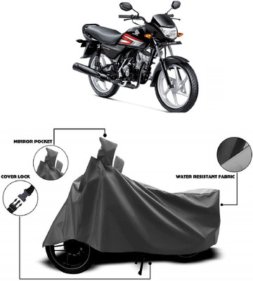 AutoKick Two Wheeler Cover for Hero(CD Dawn, Grey)